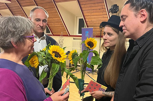 Akteure beim Abend der Begegnung des Diakonischen Werkes